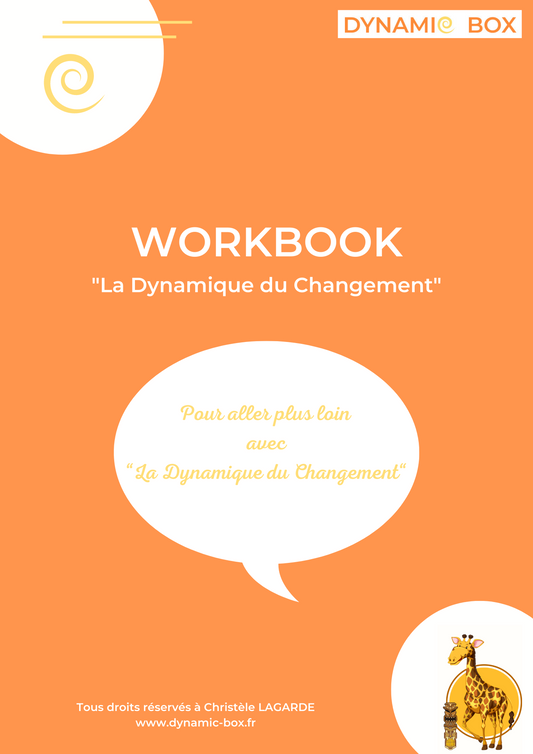 Workbook DYNAMIC relié format A4, pour gagner du temps ! (uniquement valable en complément de l'achat d'une BOX)
